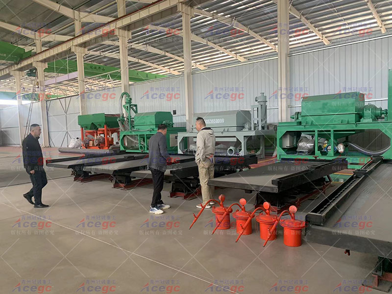 乌干达客户实地考察选金生产线