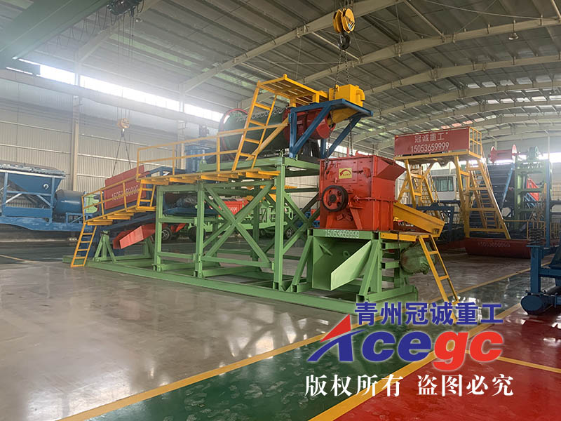 岩金矿选金生产线