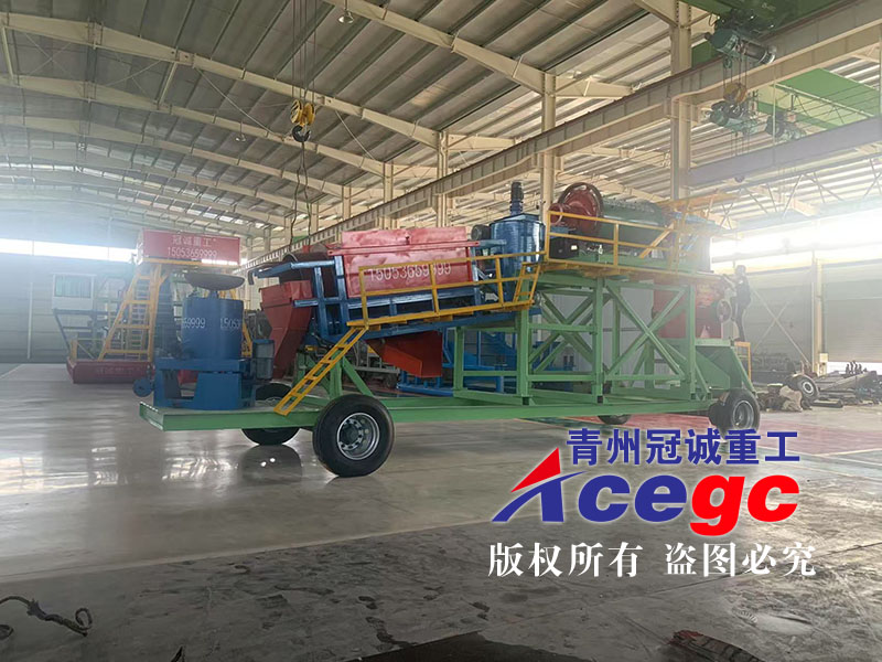 岩金矿选金生产线